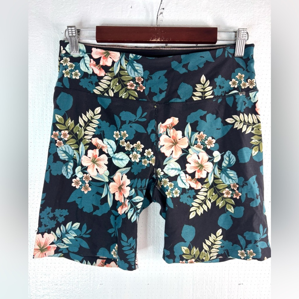 Calvin Klein Performance L Athletic Aloha Hawaiian Floral Shorts - Picture 1 of 7